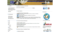 Desktop Screenshot of bvsde.org.ni